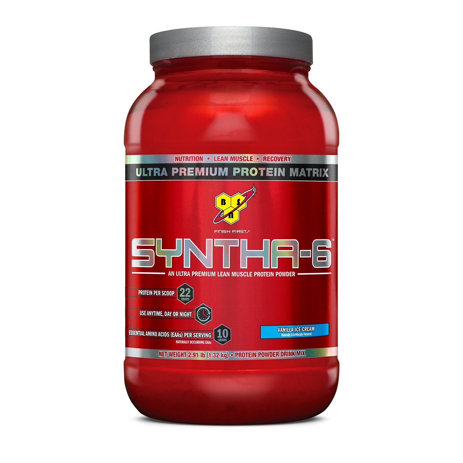 BSN SYNTHA-6 Protein Powder Vanilla Ice Cream for Muscle Growth & Recovery |91 Pound